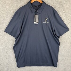 NEW Travis Mathew Polo Shirt Mens 3XL Blue‎ Oceanside Golf Casual *Logo*